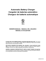 Schumacher 101-9 SC1285 Automatic Battery Charger/Engine Starter SC1324 Automatic Battery Charger/Engine Starter El manual del propietario