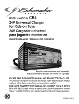 Schumacher CR8 1.5A 24V Universal Charger for Ride-on Toys El manual del propietario
