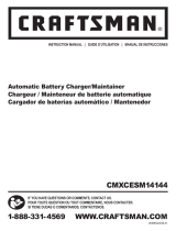 Schumacher Craftsman CMXCESM14144 Automatic Battery Charger/Maintainer El manual del propietario