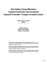 Schumacher SA1471 Solar Battery Charger/Maintainer El manual del propietario