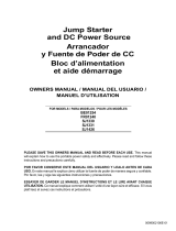 Schumacher Electric SJ1330SJ1330 El manual del propietario