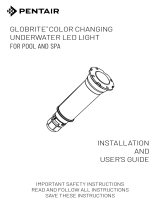 Pentair GloBrite Color Changing LED Lights El manual del propietario