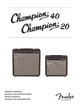Fender Champion™ 20 El manual del propietario