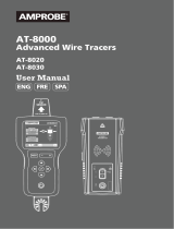 Amprobe Models: Amprobe AT-8020 Advanced Wire Tracer Kit Manual de usuario