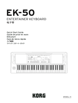 Korg EK-50 Guía de inicio rápido