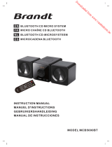 Brandt MCB5000BT Manual de usuario