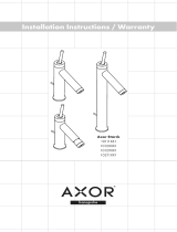 GROHE Axor Citterio 39020821 Guía de instalación