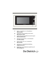 De Dietrich DME729XA El manual del propietario