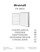 Groupe Brandt FB1000E El manual del propietario
