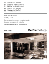 De Dietrich DHD1103X El manual del propietario