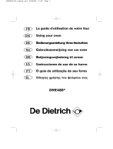 De Dietrich DME488XE1 El manual del propietario