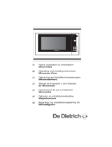 De Dietrich DME321BE1 El manual del propietario