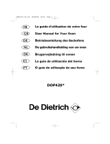 De Dietrich DOP420XE1 El manual del propietario