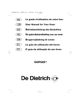 De Dietrich DOP505WE1 El manual del propietario
