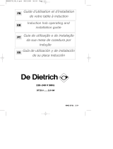 De Dietrich DTI514 El manual del propietario