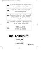 De Dietrich DTI306VE1 El manual del propietario