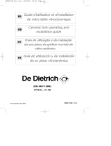 De Dietrich DTV314BE1 El manual del propietario