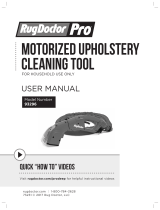 RugDoctor Motorized Upholstery Cleaning Tool El manual del propietario