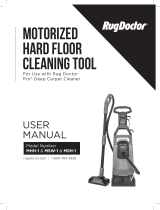 RugDoctor Motorized Hard Floor Cleaning Tool El manual del propietario