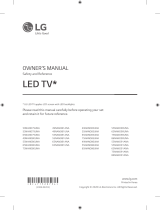 LG 75NANO80UNA El manual del propietario
