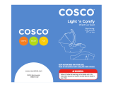 Cosco Light 'n Comfy Manual de usuario