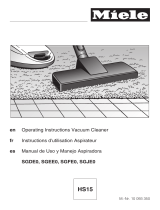 Miele Alize Canister Vacuum Cleaner El manual del propietario