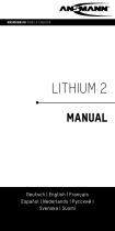 Ans­mann Lithium 2 Manual de usuario