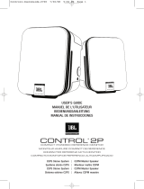 JBL Control 2 PS BK Manual de usuario