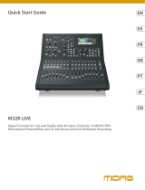 Midas Digital Console for Live and Studio Manual de usuario