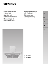 Siemens LC 47755 Manual de usuario
