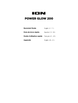 iON Power Glow 200 Guía de inicio rápido