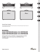 Bugera 6260-212 INFINIUM Guía de inicio rápido