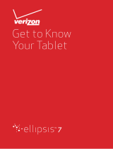 Verizon ellipsis 7 Manual de usuario