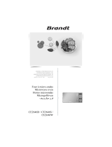 Brandt CE2646W Manual de usuario