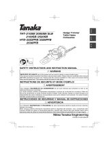Tanaka THT-2100 Manual de usuario