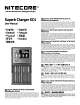 NITECORE Superb Charger SC4 Manual de usuario