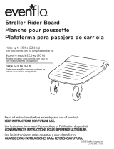 Evenflo Stroller Rider Board Manual de usuario