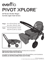 Evenflo Pivot Xplore Second Seat - Pivot Xplore Wagon Manual de usuario