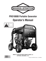 Briggs & Stratton PRO10000 030383 Manual de usuario
