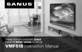 Sanus VMF518 Guía de instalación