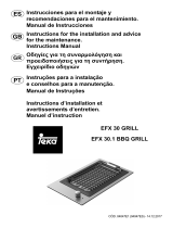 Teka EFX 30.1 BBQ-GRILL Manual de usuario