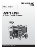 Generac GP3250 005724R1 Manual de usuario
