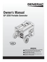 Generac GP3250 0059821 Manual de usuario