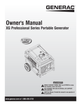 Generac XG8000E 0058460 Manual de usuario