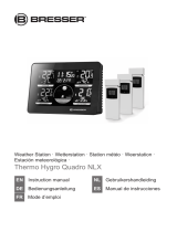Bresser Thermo Hygro Quadro NLX El manual del propietario