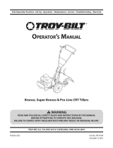 Troy-Bilt Pro-Line CRT El manual del propietario