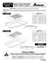 Amana AKS3040BWW Guía de instalación