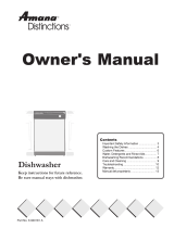 Amana DDW361RAB El manual del propietario