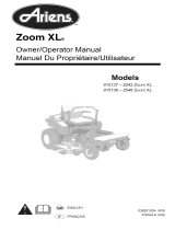 Ariens 915137-2042 Zoom XL El manual del propietario