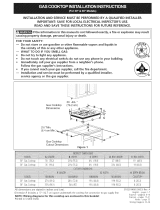 Electrolux E36GC70FSS1 Guía de instalación